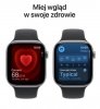 Apple Watch Series 11 GPS+Cellular koperta 46 mm z aluminium w kolorze gwiezdnej szarości, pasek sportowy w kolorze czarnym - rozmiar S/M